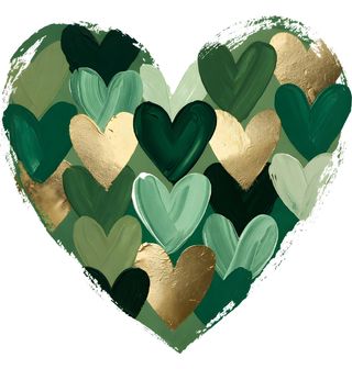 Obrázek 2 produktu Dámské tričko Zelené Srdce Lásky