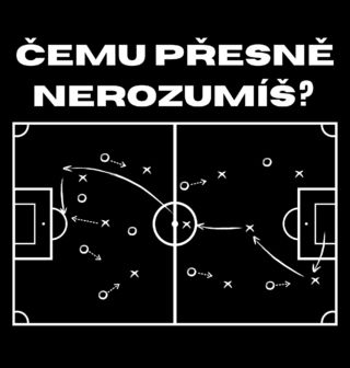 Obrázek 1 produktu Pánská mikina Fotbalová Taktika Čemu přesně nerozumíš?