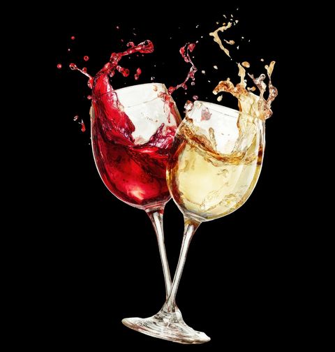 Obrázek produktu Pánské tričko Bílé a Červené Víno