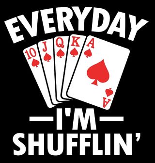 Obrázek 2 produktu Pánská mikina Každý den míchám karty Everyday I’m Shufflin’