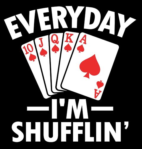 Obrázek produktu Pánské tričko Každý den míchám karty Everyday I’m Shufflin’