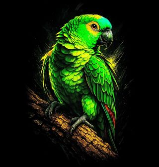 Obrázek 1 produktu Dámské tričko Amazoňan zelený