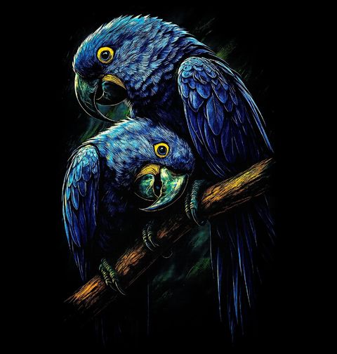 Obrázek produktu Dámské tričko Ara hyacintový v Páru