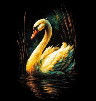 Obrázek 1 produktu Pánská mikina Labuť velká