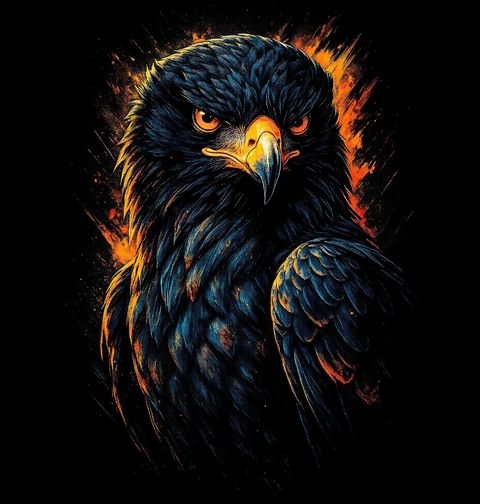 Obrázek produktu Dětské tričko Orel skalní