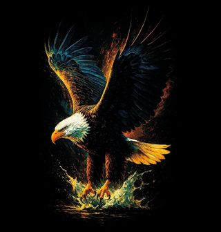 Obrázek 1 produktu Pánské tričko Orel bělohlavý v Letu