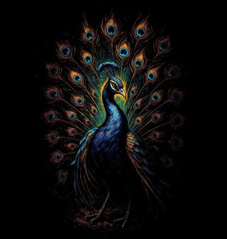 Obrázek 2 produktu Pánská mikina Páv korunkatý