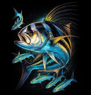 Obrázek 2 produktu Pánská mikina Kohoutovcovití Roosterfish