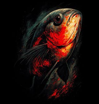 Obrázek 1 produktu Dětské tričko Piraňa červená