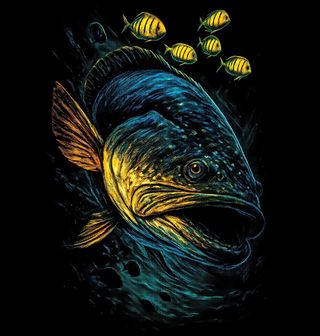 Obrázek 2 produktu Dětské tričko Mořská Ryba Kanic obrovský