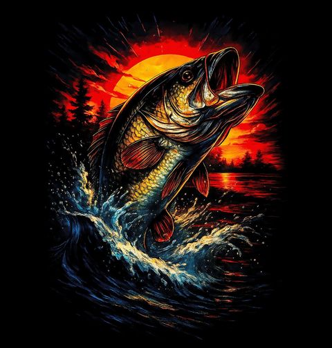 Obrázek produktu Dámské tričko Okounek pstruhový