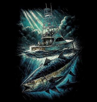 Obrázek 2 produktu Pánské tričko Rybáři na Lodi