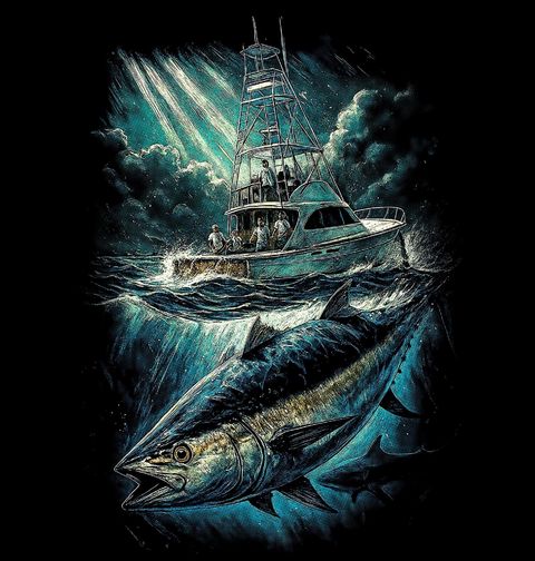 Obrázek produktu Pánské tričko Rybáři na Lodi