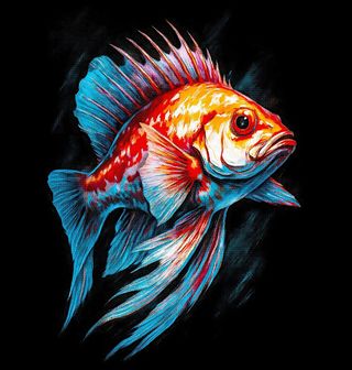 Obrázek 2 produktu Dámské tričko Okouník pestrý