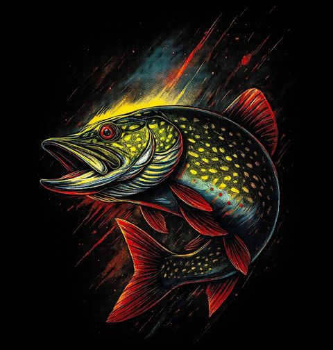 Obrázek produktu Pánská mikina Neohrožená Štika