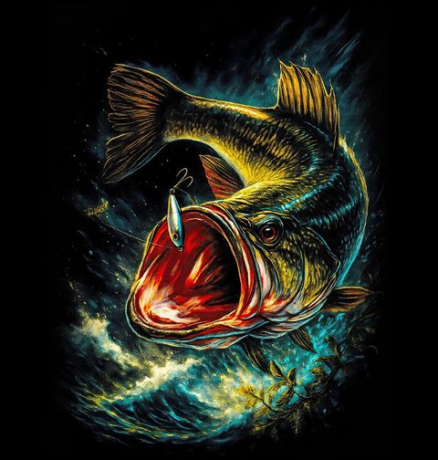 Obrázek produktu Pánská mikina Lov Okouna říčního