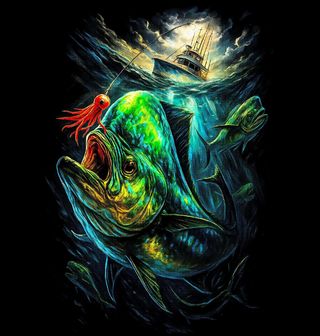 Obrázek 2 produktu Pánské tričko Zlak nachový Mahi-mahi