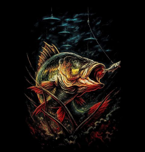 Obrázek produktu Dámské tričko Návnada na Okouna