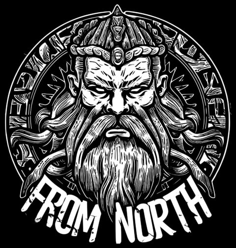 Obrázek produktu Pánská mikina Válečník ze Severu From North