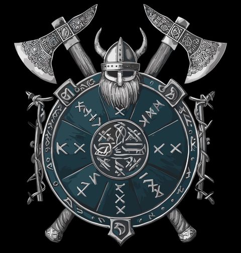 Obrázek produktu Pánská mikina Vikingská Zbroj