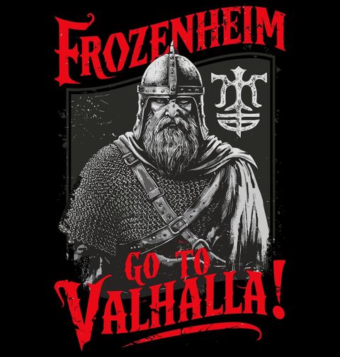Obrázek produktu Pánské tričko Jdi do Valhally Frozenheim Go to Valhalla