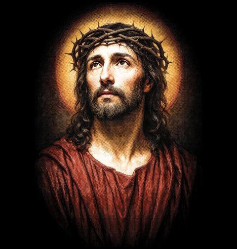 Obrázek produktu Dětské tričko Ježíš Kristus s Trnovou Korunou