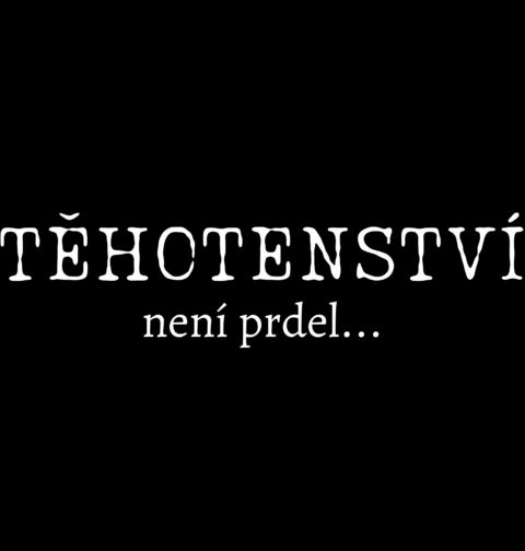 Obrázek produktu Pánská mikina Těhotenství není prdel