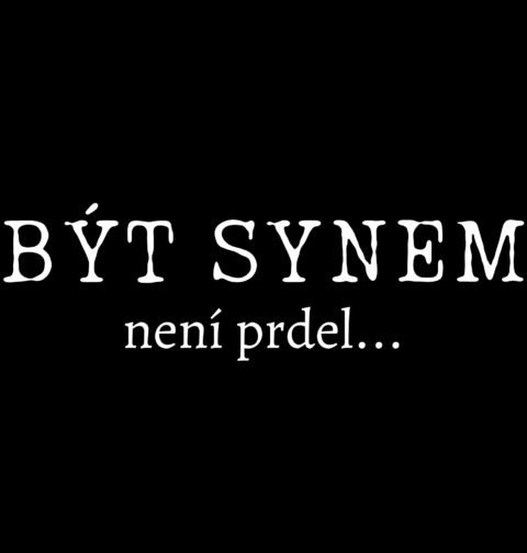 Obrázek produktu Pánské tričko Být synem není prdel