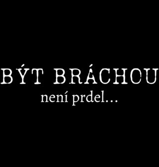 Obrázek 2 produktu Pánská mikina Být bráchou není prdel