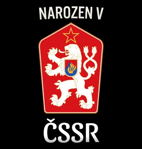 Obrázek produktu Dámské tričko Narozen v ČSSR