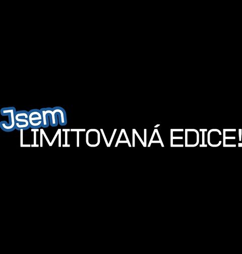 Obrázek produktu Pánské tričko Jsem limitovaná edice! Modrá edice