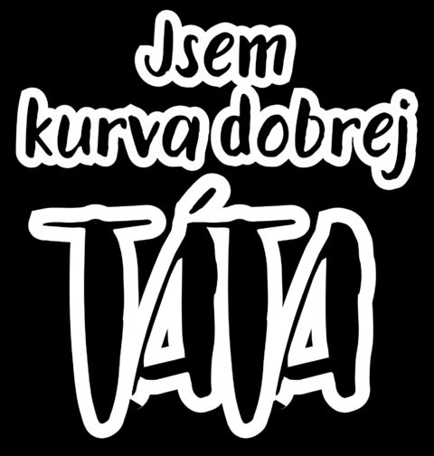 Obrázek produktu Pánské tričko Jsem kurva dobrej táta