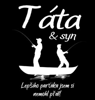 Obrázek 2 produktu Dětské tričko Táta & Syn Lepšího parťáka jsem si nemohl přát