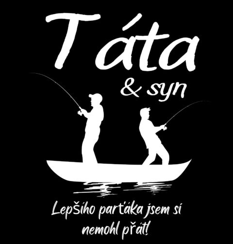 Obrázek produktu Pánské tričko Táta & Syn Lepšího parťáka jsem si nemohl přát