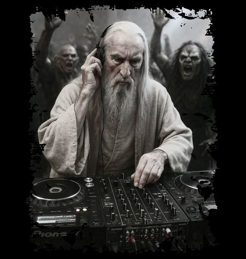 Obrázek produktu Pánské tričko DJ Saruman