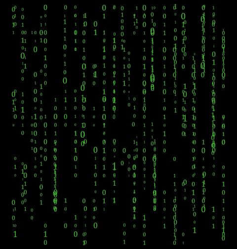 Obrázek produktu Dámské tričko Matrix Digital Rain