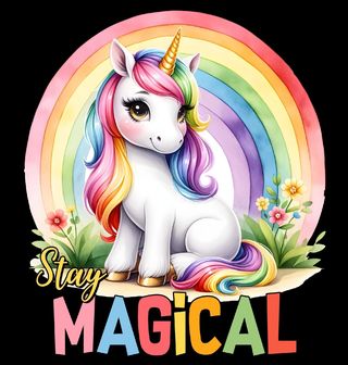 Obrázek 2 produktu Pánské tričko Magický Jednorožec Stay Magical