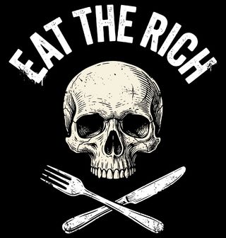 Obrázek 2 produktu Pánské tričko Sněz Bohaté Eat the Rich