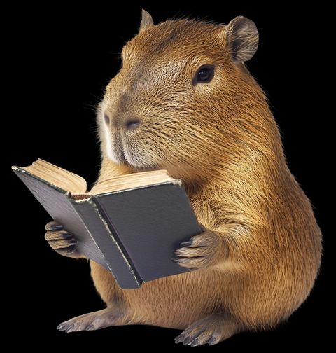 Obrázek produktu Pánská mikina Čtenář Kapybara