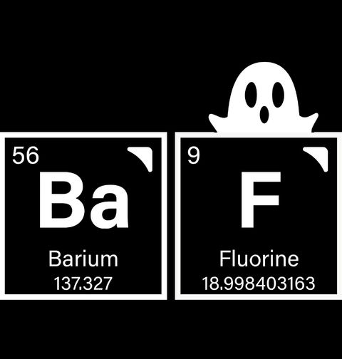 Obrázek produktu Dámské tričko Chemické prvky BaF