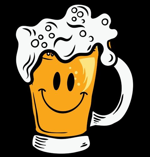 Obrázek produktu Dámské tričko Usměvavý Půllitr Piva