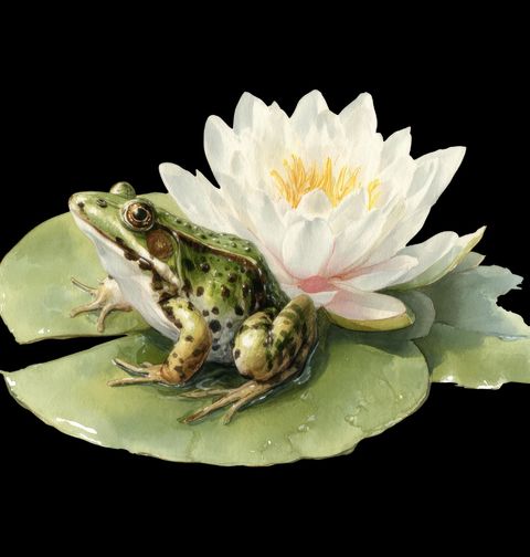 Obrázek produktu Dětské tričko Žába na Leknínu