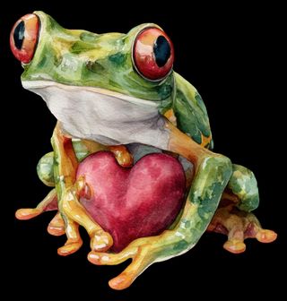 Obrázek 2 produktu Pánské tričko Žába se Srdcem