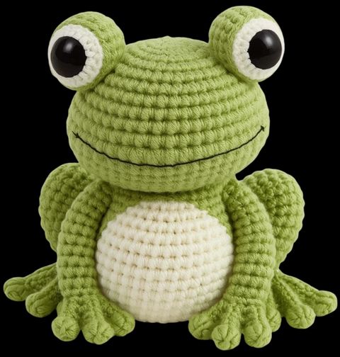 Obrázek produktu Dámské tričko Háčkovaná Žába