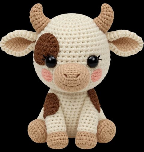 Obrázek produktu Pánské tričko Háčkovaná Kráva