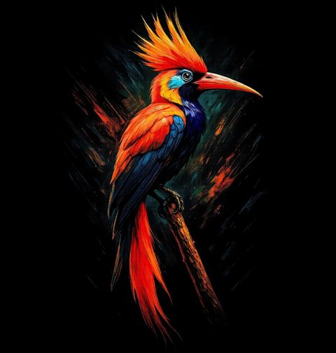 Obrázek produktu Dámské tričko Rajka Bird of Paradise