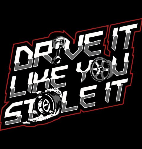 Obrázek produktu Pánská mikina Řiď to, jako bys to ukradl Drive it like you stole it