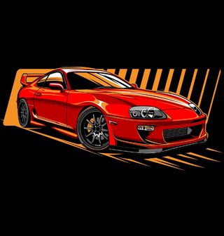 Obrázek 2 produktu Dámské tričko Supra MK4 JDM