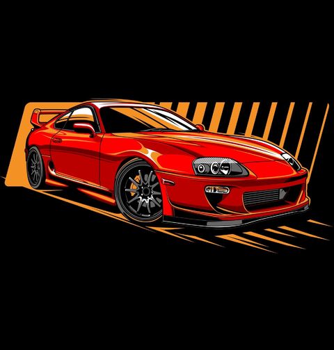 Obrázek produktu Pánské tričko Supra MK4 JDM