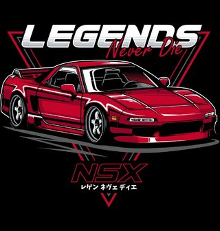 Obrázek 2 produktu Dětské tričko Honda NSX Legends Never Die